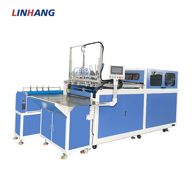 Auto rigid box wrapping machine - postpress machine